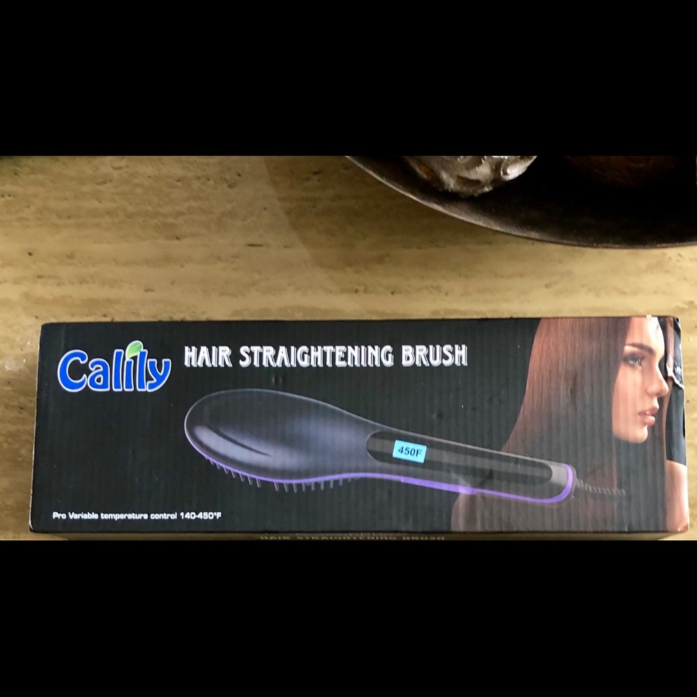 Calily HAIR STRAIGHTENING BRUSH - Picture 1 of 3